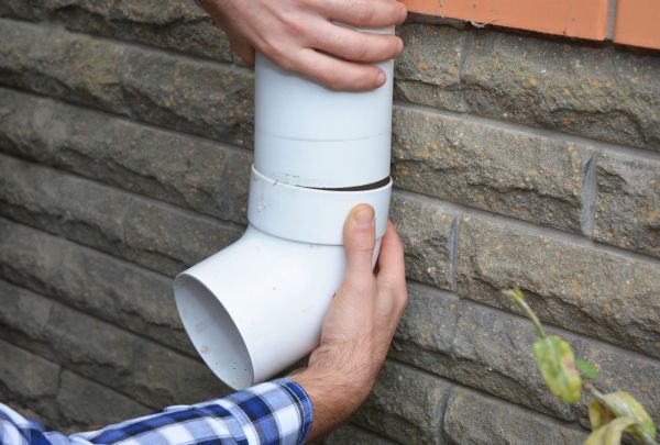 Drainage Downspout Repair in Taylor