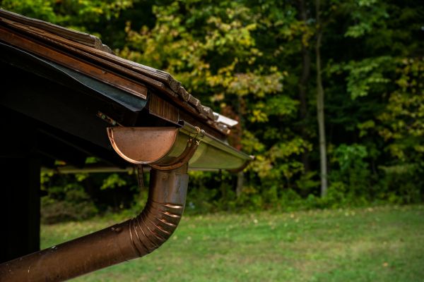 Cost of Copper Gutter Replacement in Taylor