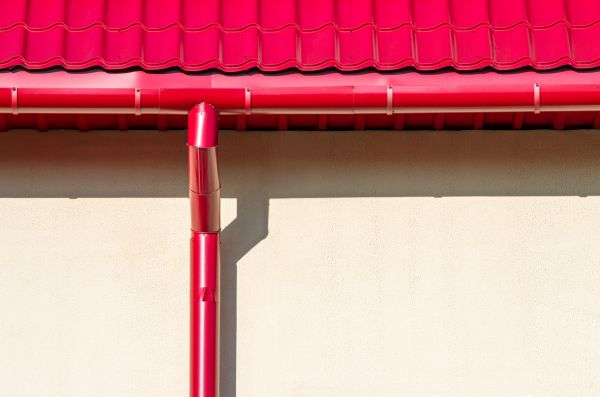 Barn Downspout Installation in Taylor