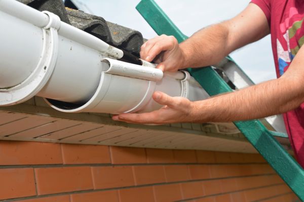 Large Gutter Repair in Taylor