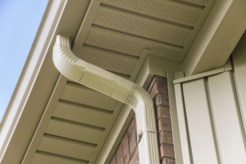 Metal Downspout Installation