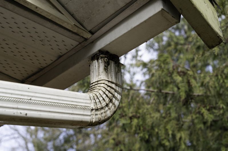 Metal Downspout Replacement